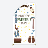 Aperturee - Aperturee Love Stars Tie Watch Happy Fathers Day Half Moon Arch Backdrop